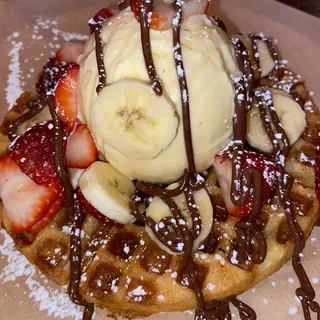 Belgian Waffle & Syrup