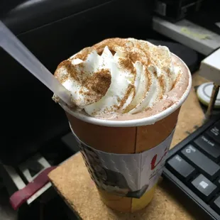 The BEST hot coco EVER!!! I always get it and it never fails!!