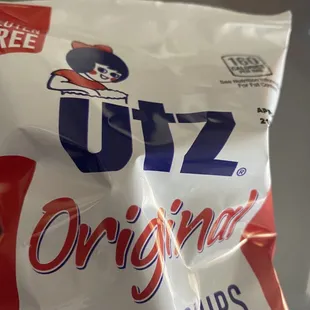 Potato chips came with the wrap