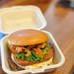 Kimcheez burger