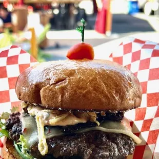OUR GORMET CLASSIC BURGER!