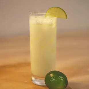 Brazilian Lemonade- Sweet, creamy, lemonade made with freshly squeezed limes and condensed milk.