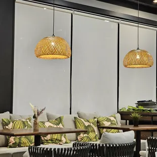 the interior of a restaurant