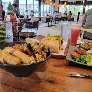 Grilled Pork Rice Noodle Bowl