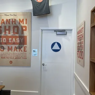 Unisex bathroom