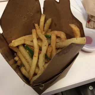 Salt and Pepper Garlic Fries