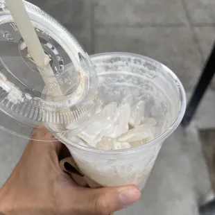 Finished cloud drink