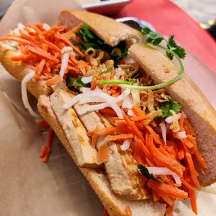 Crispy Tofu Sandwich