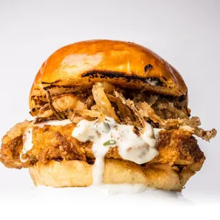 Fried Cauliflower Sandwich!
