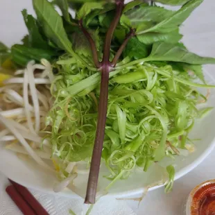 Shredded Water Spinach