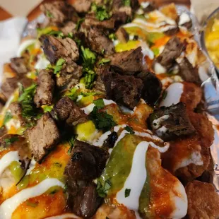 Carne Asada tots