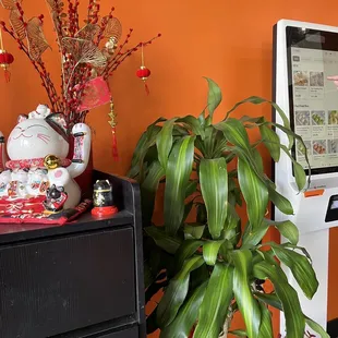 Right by the front door