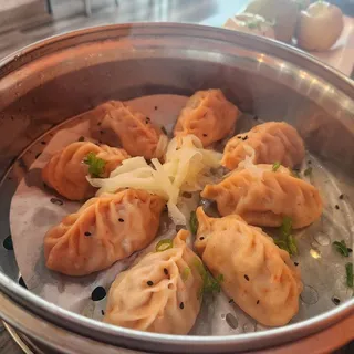 Mushroom Chicken Corn Dumplings