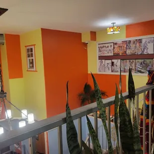 Upstairs
