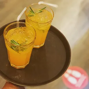 Rosemary, Red Grapefruit, Lemonade with Tito&apos;s
