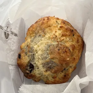 Blueberry scone