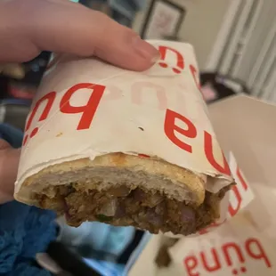 Vegan Kitfo Sandwich