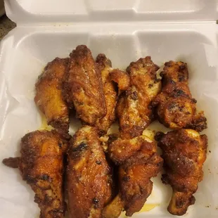 Lemon pepper chicken wings
