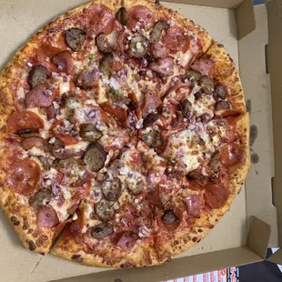 Large All Meat Pizza