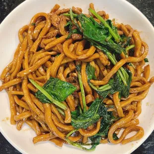 Shanghai thick chow mien