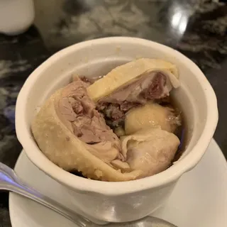 Drunk Chicken with Bones