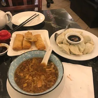4 Vegetarian Spring Rolls