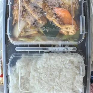 Hunan chicken - lunch