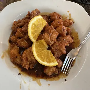 Orange chicken
