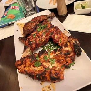 2 Piece Chicken Tikka, Breast and Leg Piece