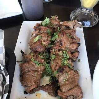 2 Skewers Beef Bihari Kabab