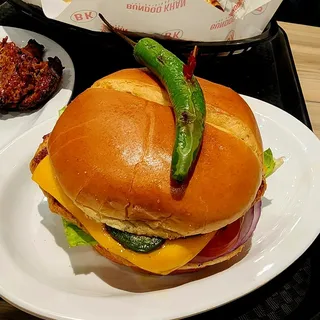 Bun Chicken Burger