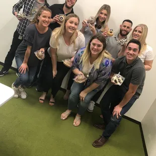 Brought some cakes in for the team! They loved them!