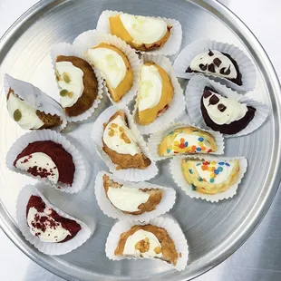 Bundt cake samples