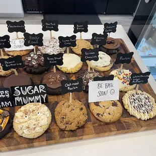 Cookie selection