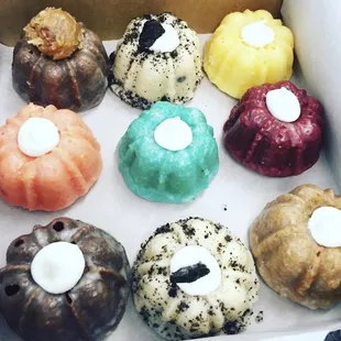 a delicious variety of scratch made Bundt cakes