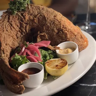 Whole Fried Snapper