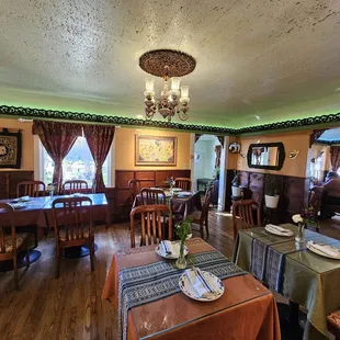 Largest room, 2 others and patio, wide angle shot