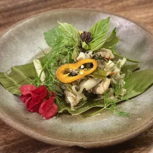 Steamed Fish in Banana Leaf