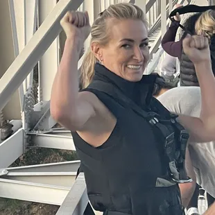 So much fun this is before the jump