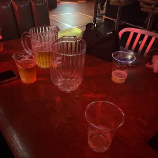 Coors Light pitchers