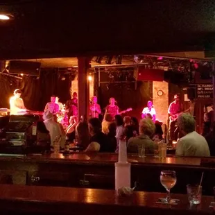 Dr. Mambos Combo is the house band on Sunday night. They are out of this world!