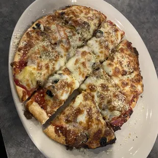 Veggie pizza - delicious!