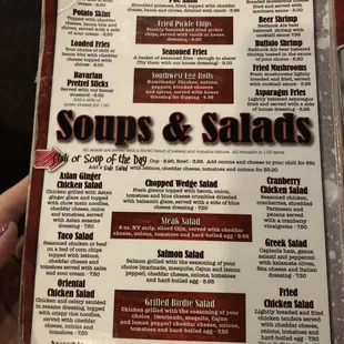 menu, sushi and sashimi