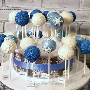 Winter Cake Pops