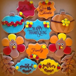 Thanksgiving Cookies