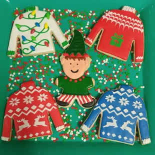 Ugly Sweater Cookies