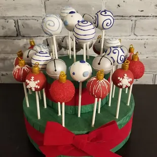 Christmas Cake Pops