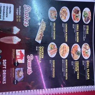 Menu 2/22/2024