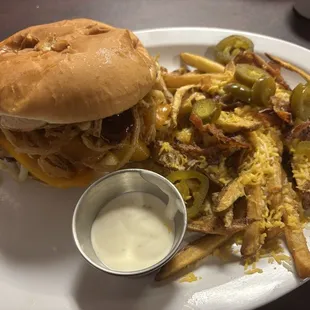 Western burger basket