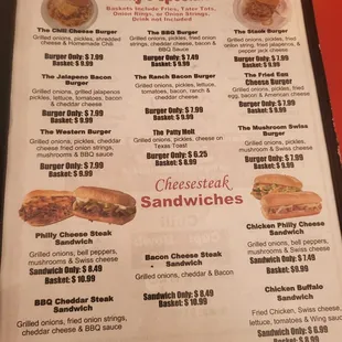 Menu February 2023